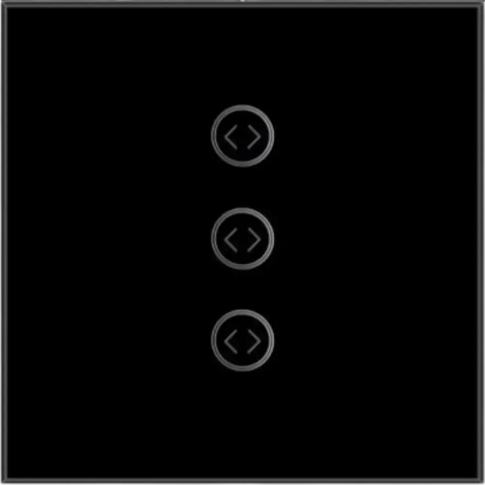 Akubela Curtain Control Panel ZigBee Protocol, Glass Material, Low power consumption.